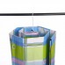 Spiral Hanging Rack Stainless Steel Clothes Hanger with Detachable Hook Space Saving - Hexagon	